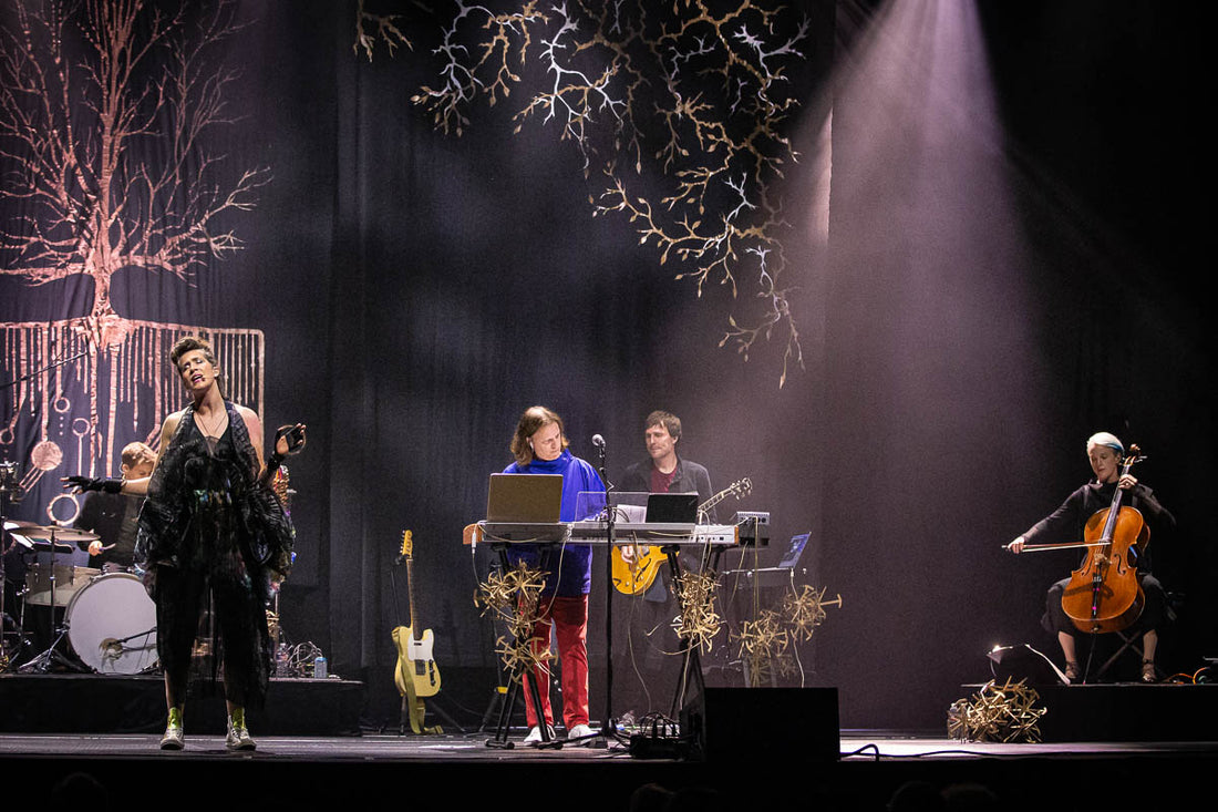 Imogen Heap and the Nabi Cube Earrings