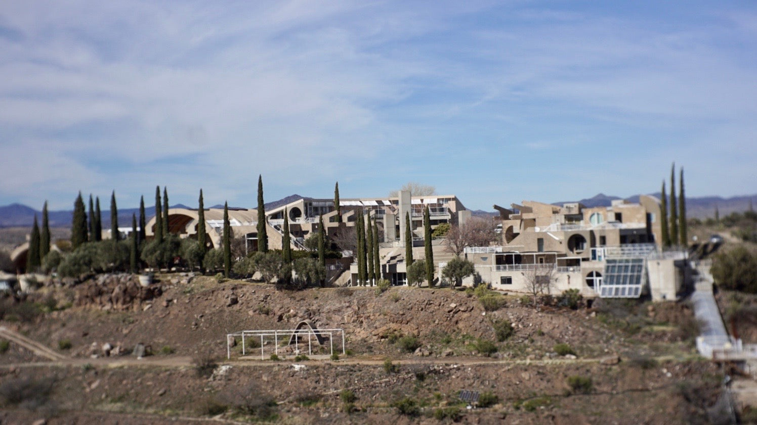 Arcosanti from the Mesa