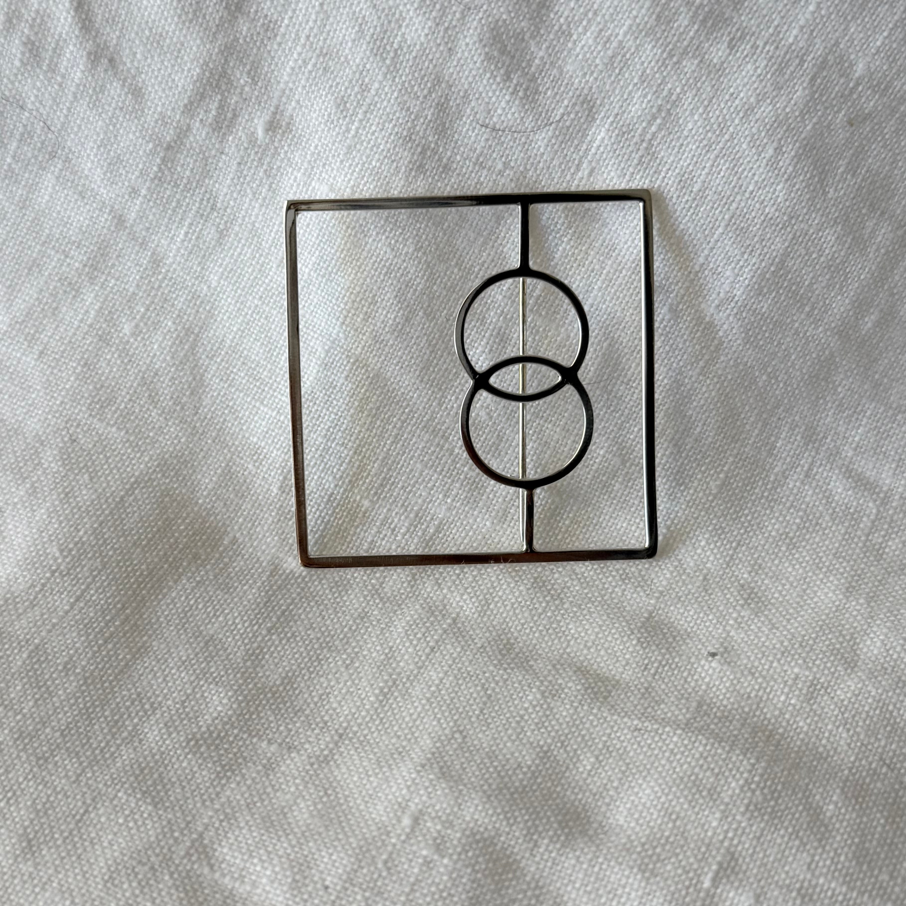 Due Occhi Brooch