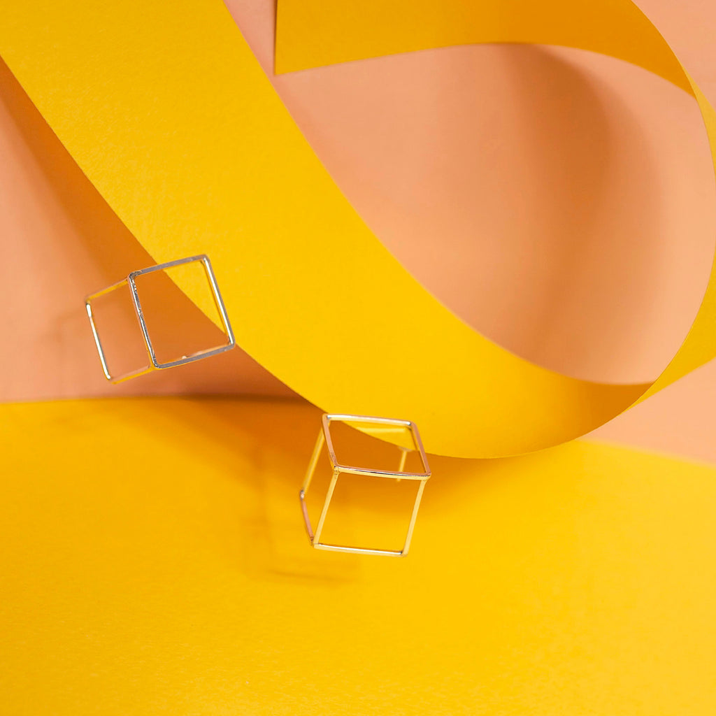 Nabi Cube Earrings